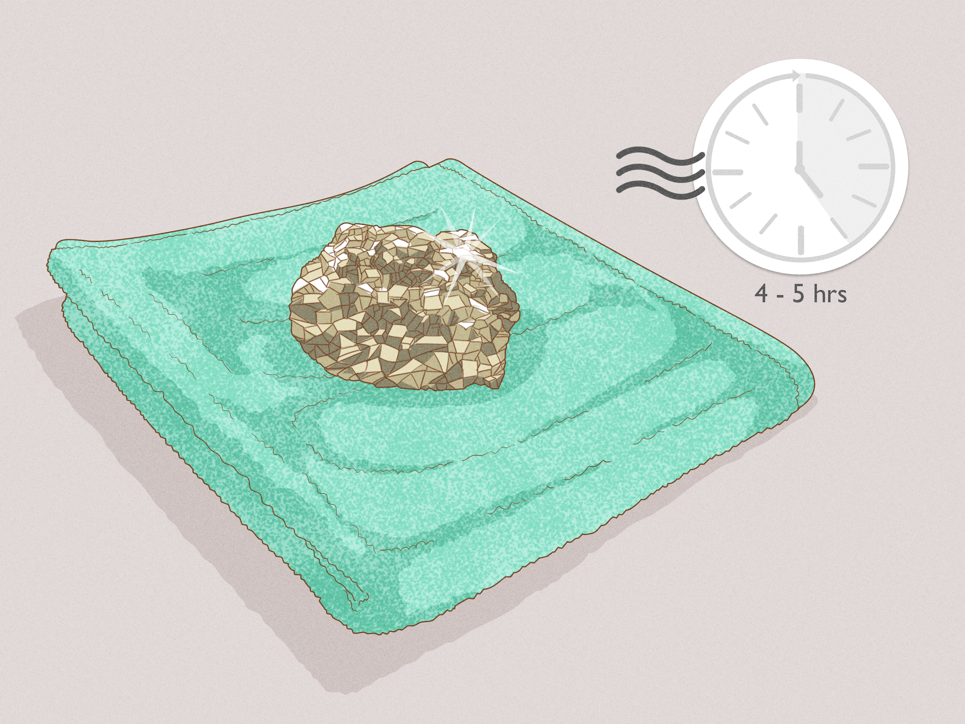 3 Ways to Polish Pyrite Crystals