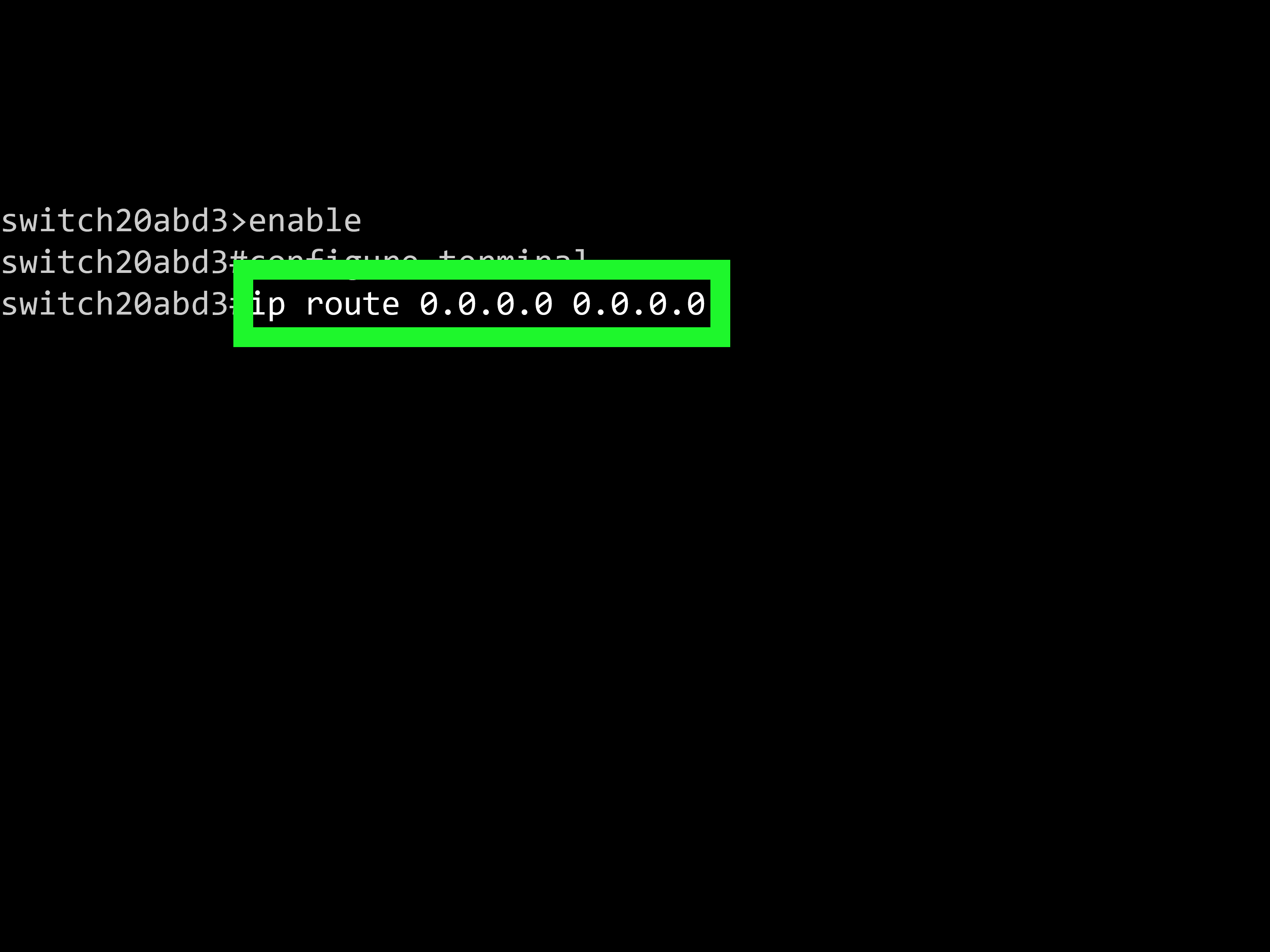 How to Enable IP Routing on a Cisco Router or Switch