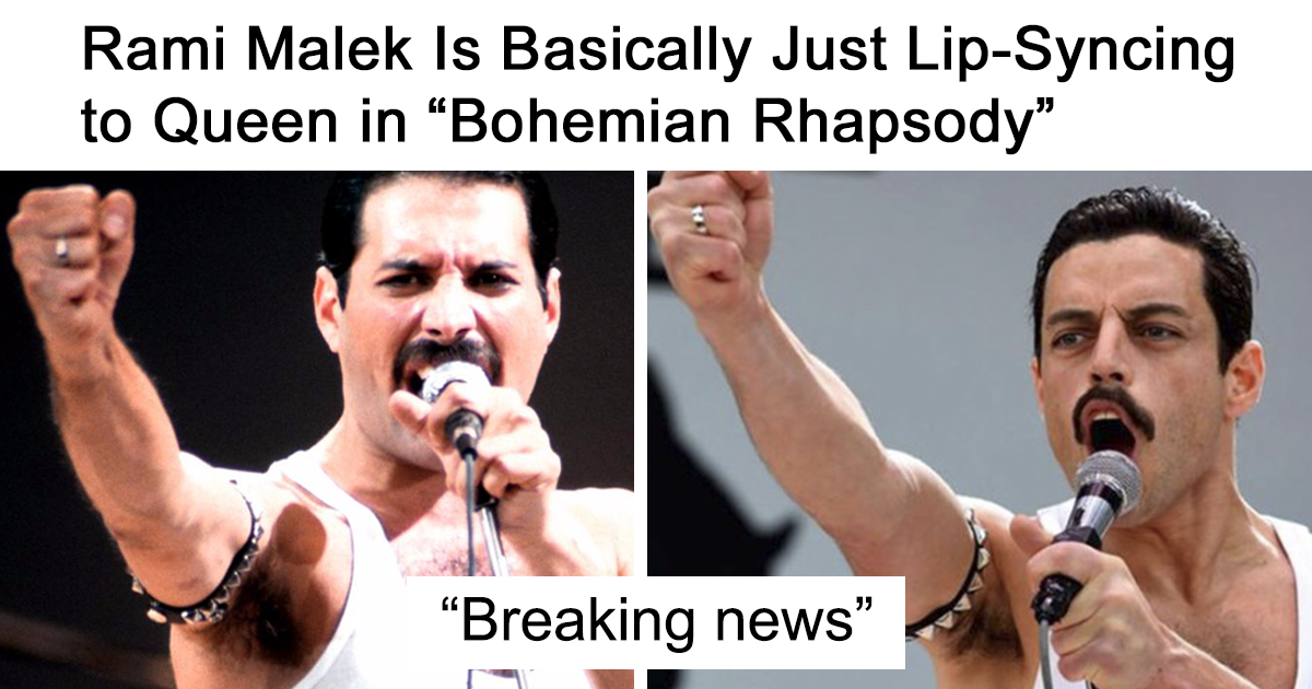 Someone Calls Out Rami Malek For Lip-Syncing In ‘Bohemian Rhapsody’, Gets Brilliantly Shut Down