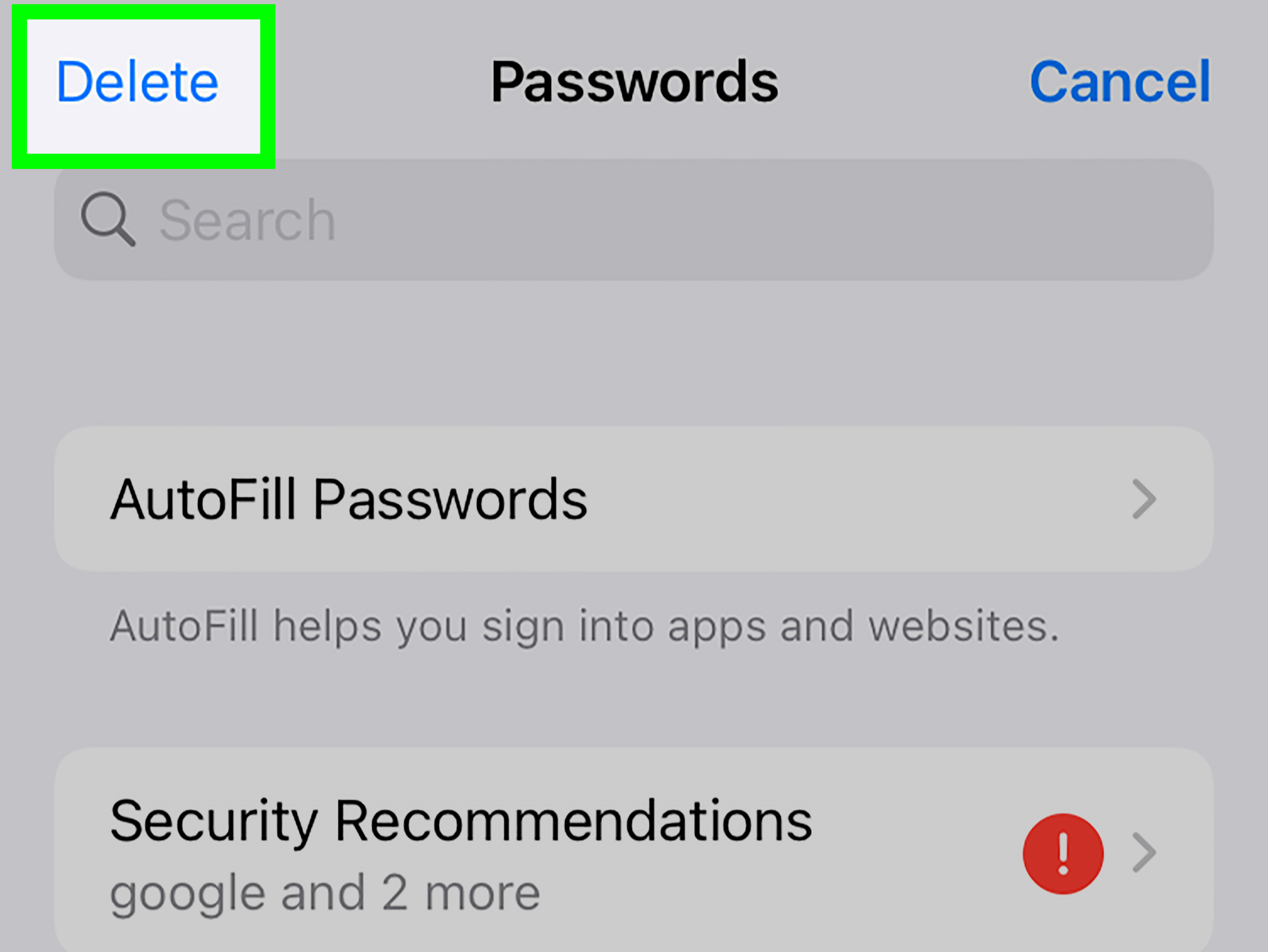 How to Delete Saved Passwords from Keychain: iPhone & iPad