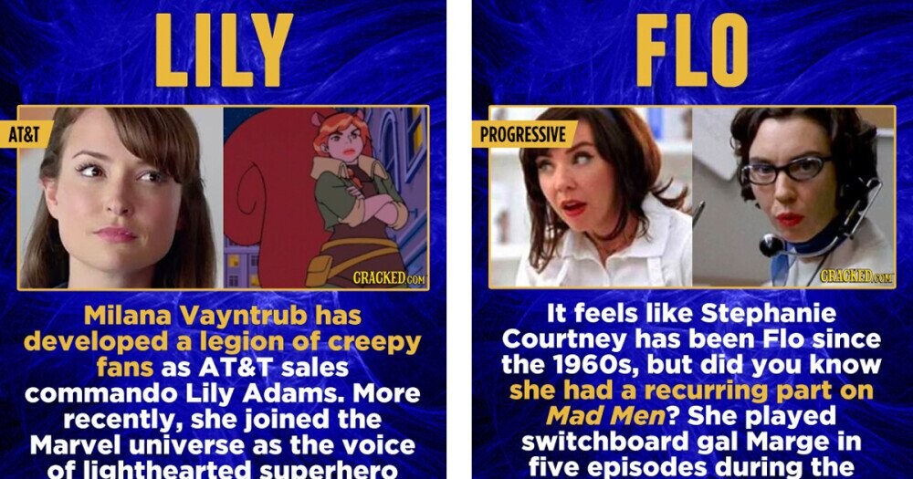 10 TV Commercial Superstars’ Surprising Roles