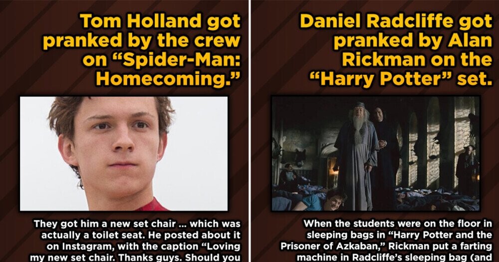 15 Movies & Shows With Ridiculous On-Set Pranks