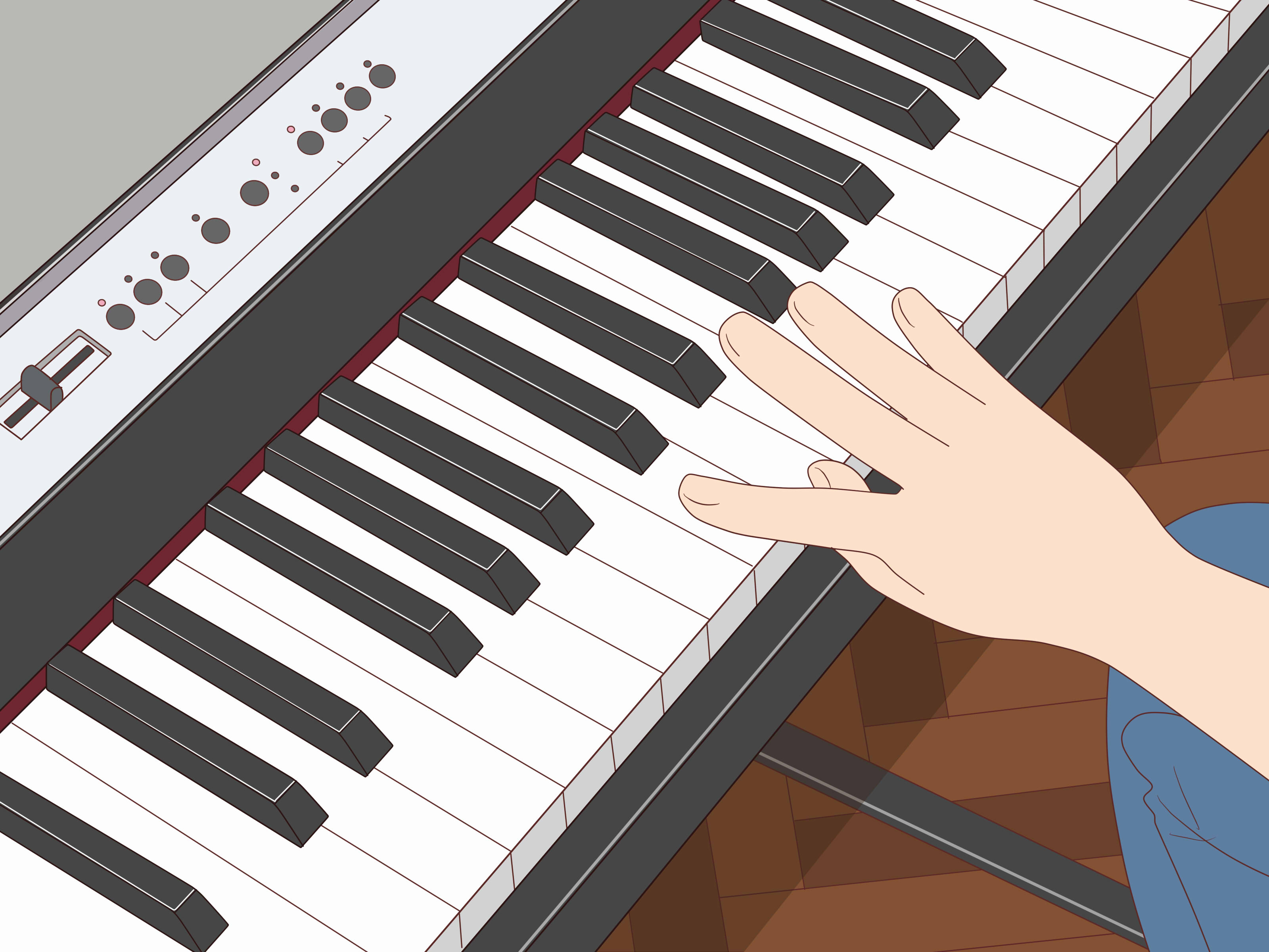 How to Place Your Fingers Properly on Piano Keys