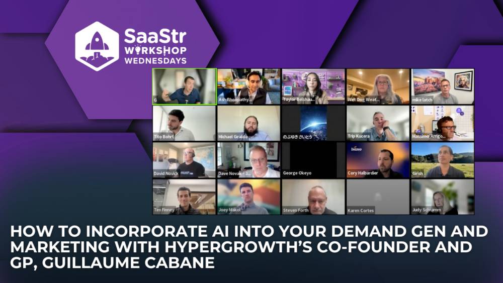 How to Incorporate AI Into Your Demand Gen and Marketing with Guillaume Cabane